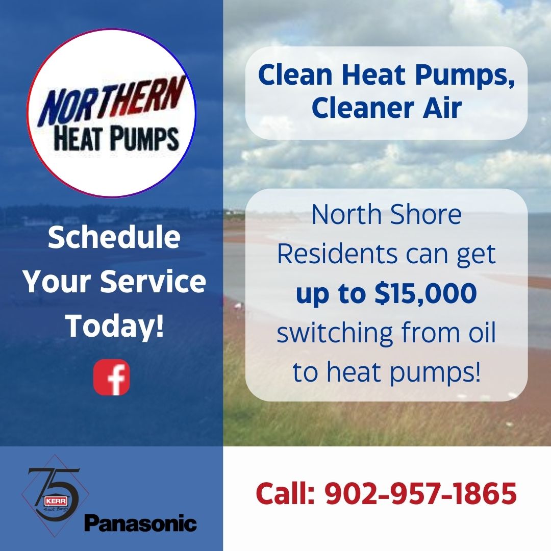 Clean heat pumps, cleaner air — North Shore rebate promotion for switching from oil