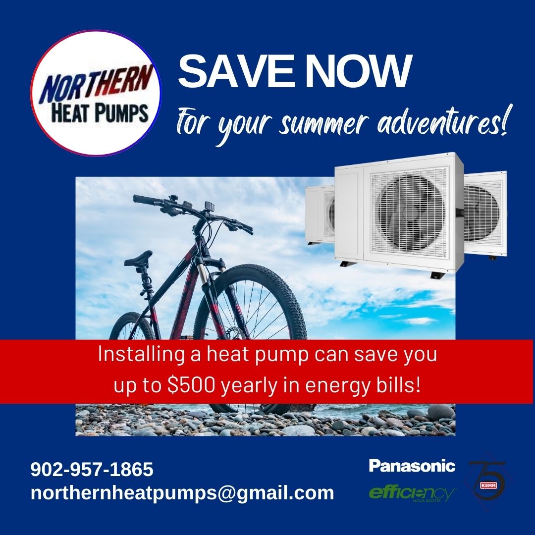Summer energy savings promotion — heat pump installation with dual outdoor units